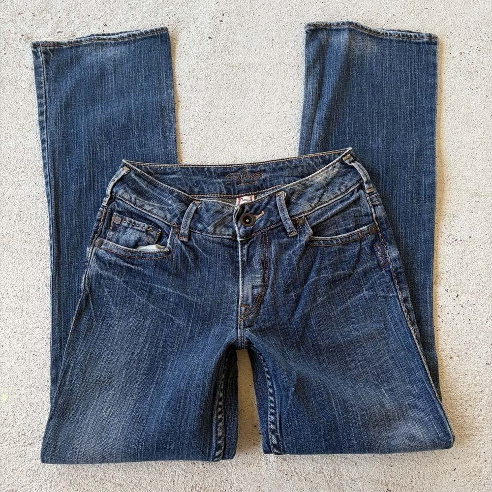 Silver Jeans Co. y2k LowRise Julia Blue Denim Jeans size W26
